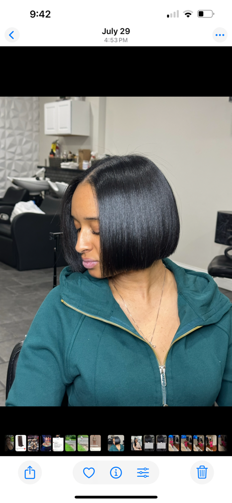 Haircut + Signature Silk & Curl