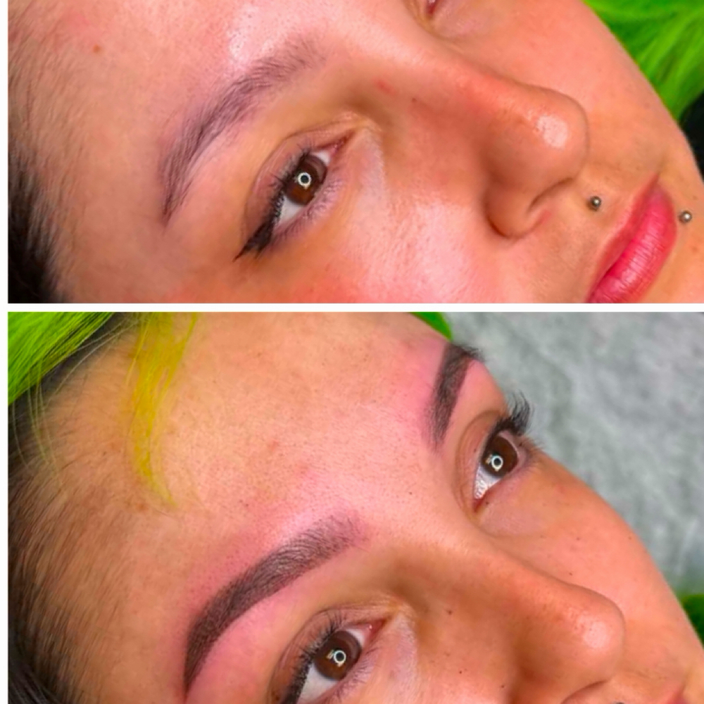 Ombre Brow at Triple Bee Lash And Esthetics in Evans, CO