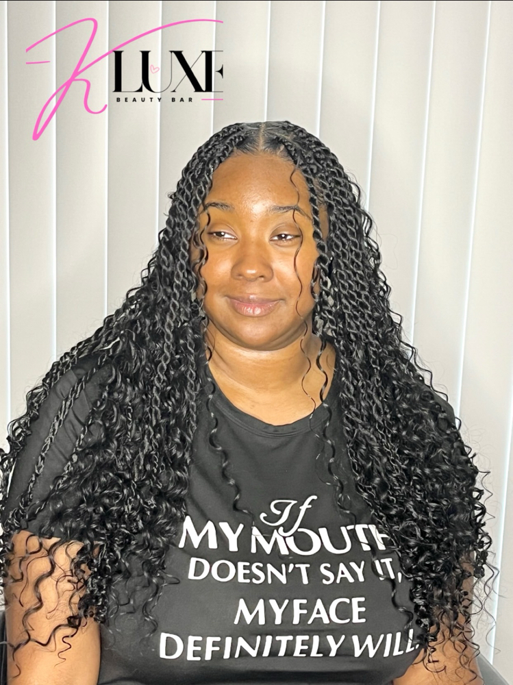 Medium Mid-back Island Twist