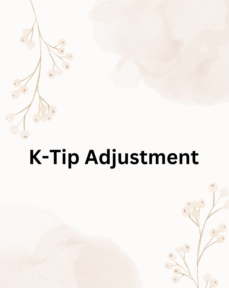 K-Tip Adjustment