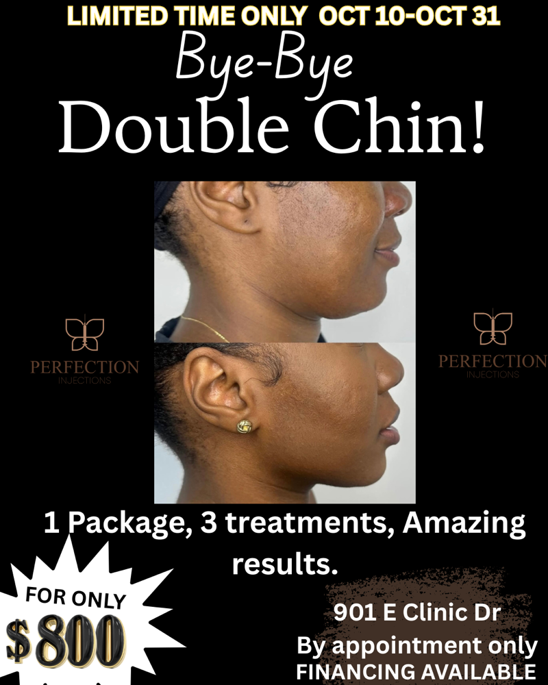 Byebye Double Chin Package at Perfection Injections in Euless, TX