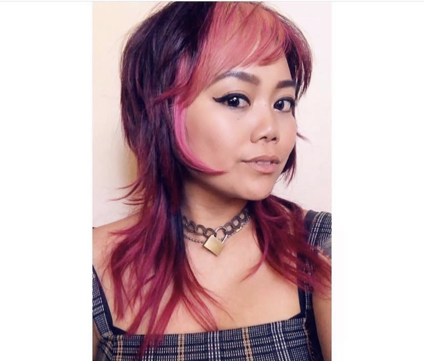 Vivid Color Block at Markie Medina Hair in Commerce, CA