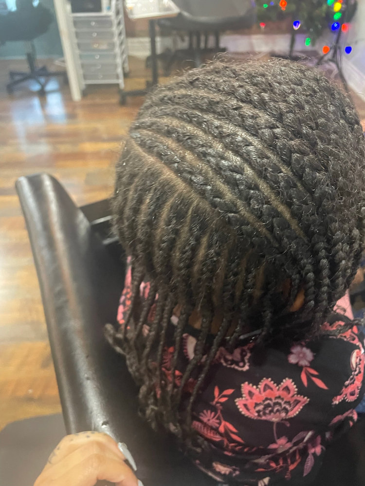 2 Layer Cornrows