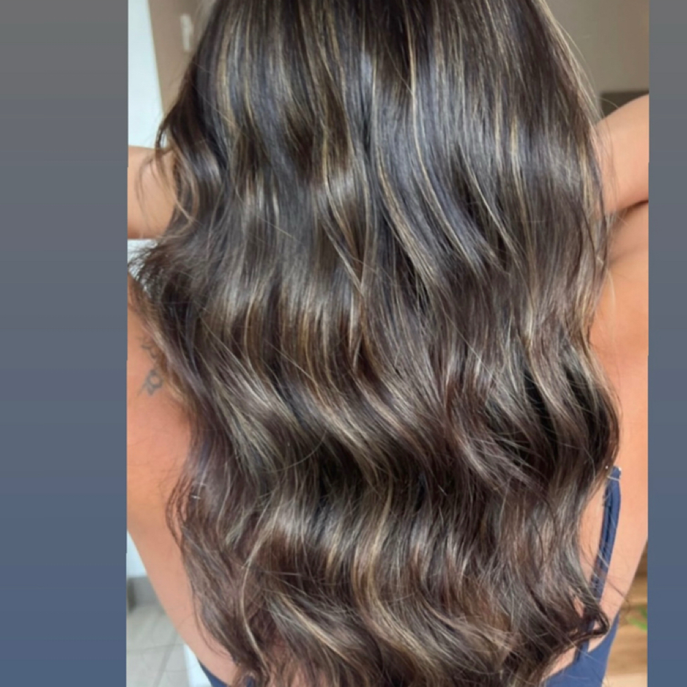 Partial Highlights and Roots Color at Hair by Faby in Deerfield Beach, FL