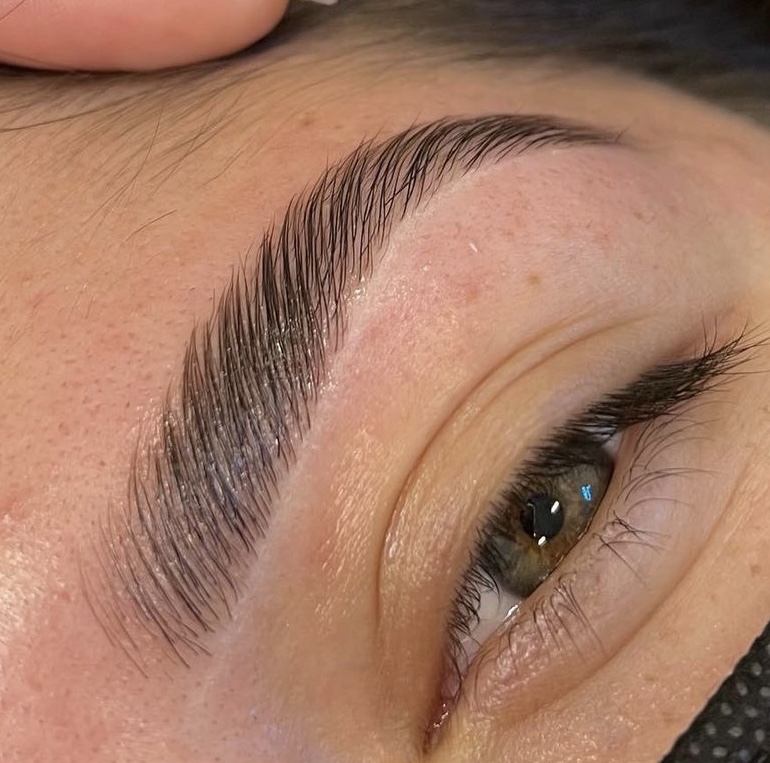 Brow Lamination + Shaping