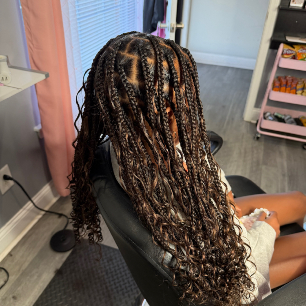 Medium Boho Knotless at jlashanae in Murfreesboro, TN