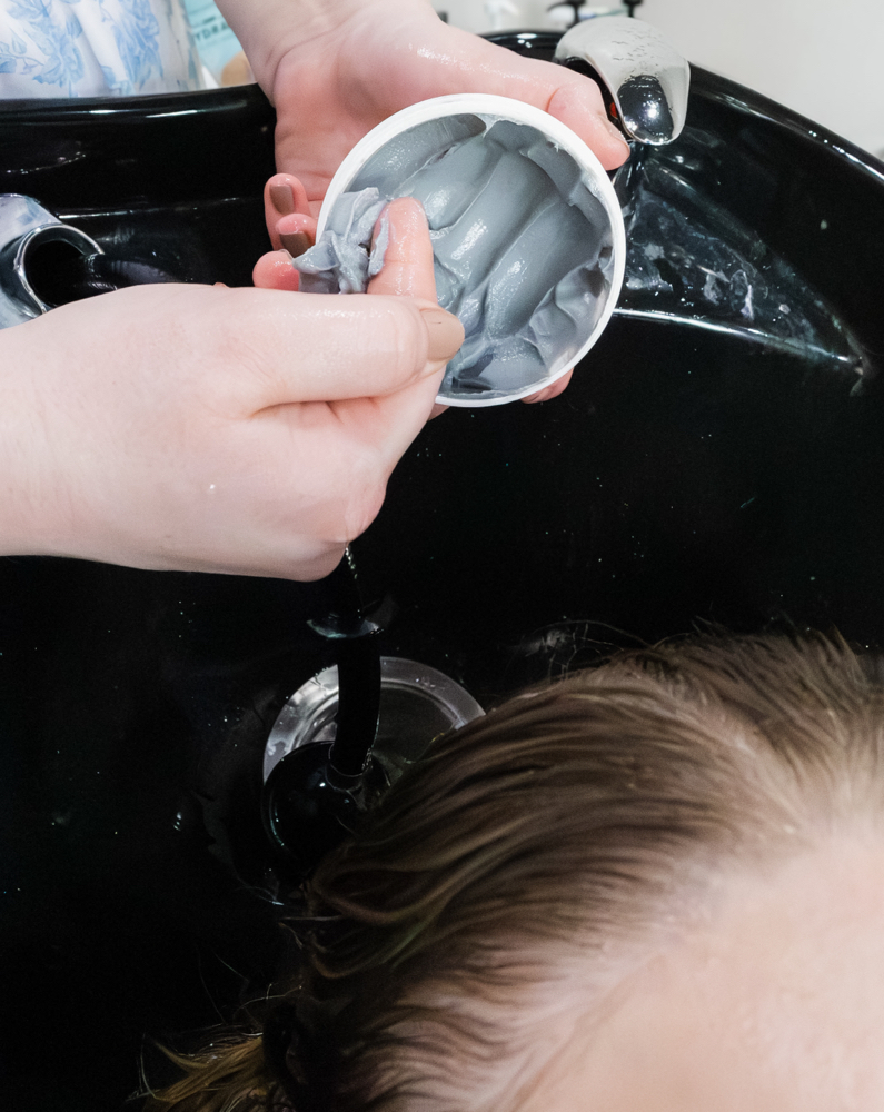 express scalp facial