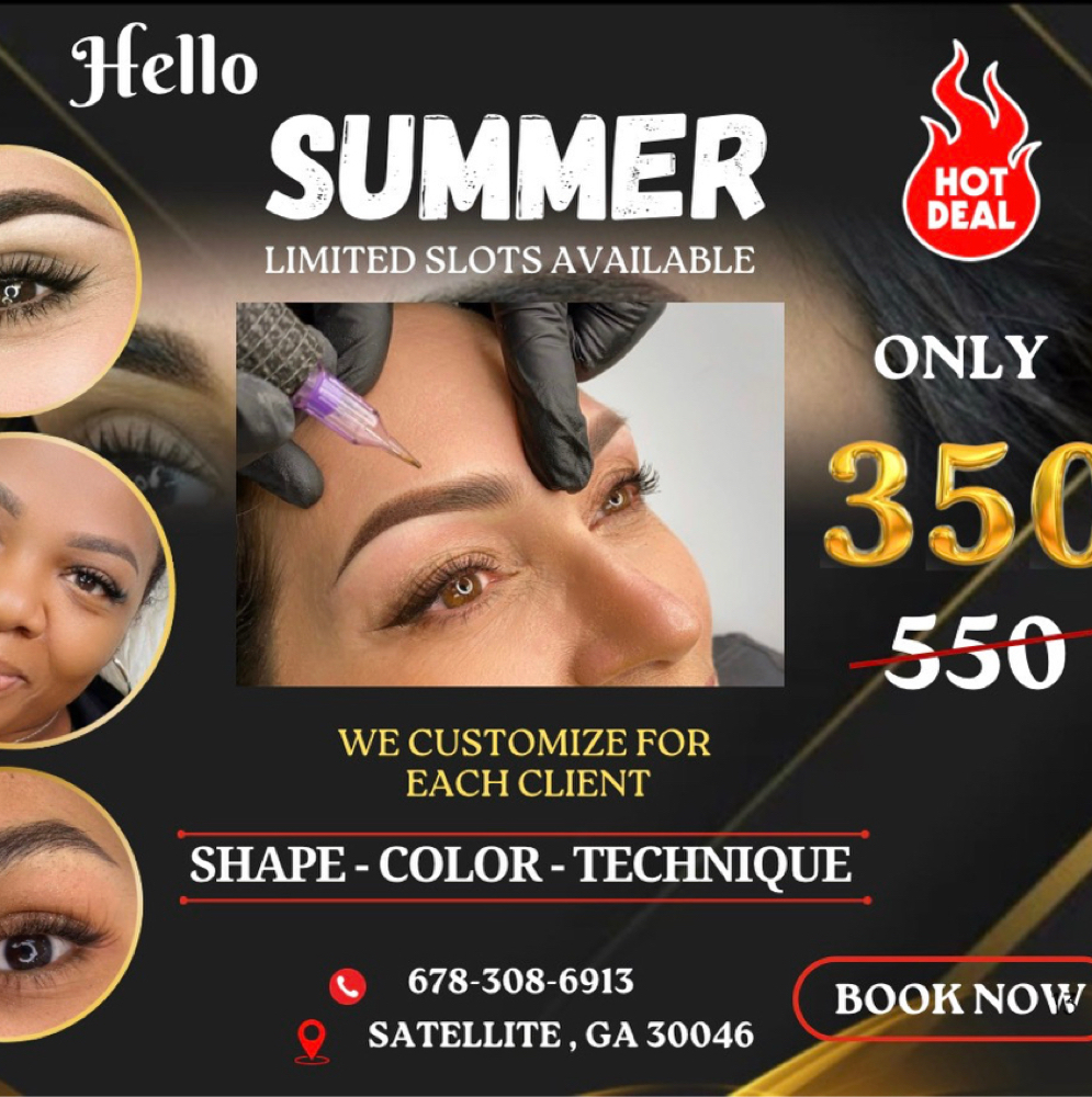 Eyebrow - Summer Deal at The Secret Studio in Suwanee, GA