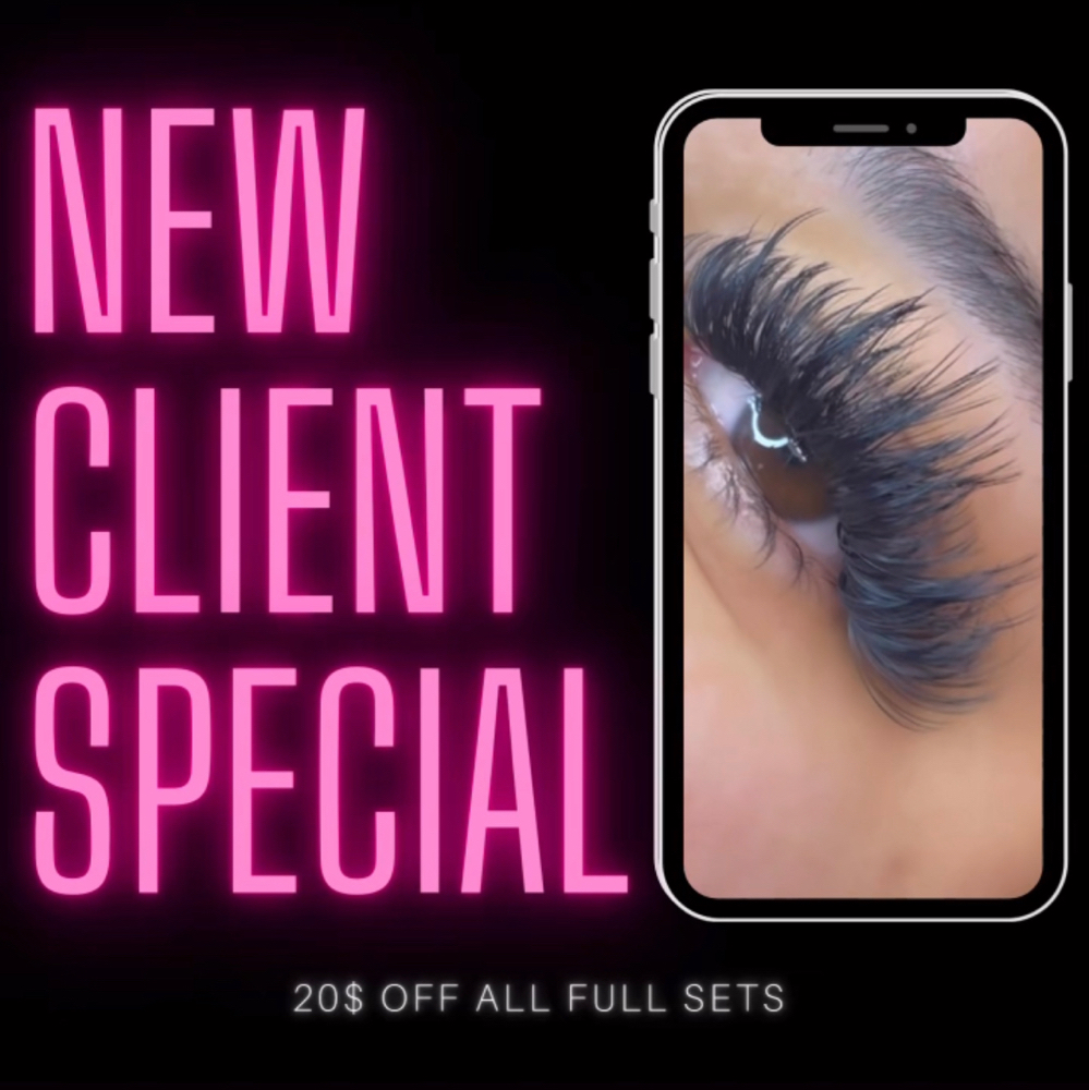 New Client Special 20$ Off Full Set