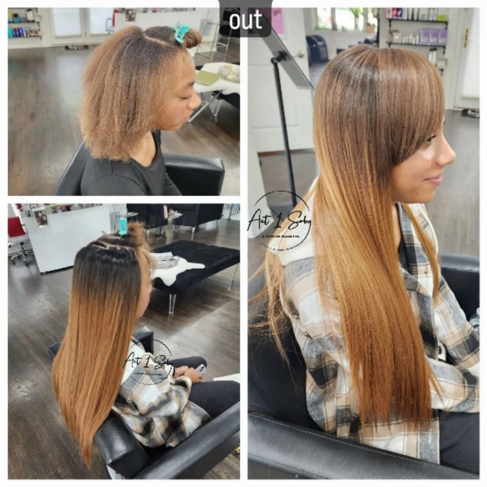Full Sew In Weave at Act 1 Salon & Spa in Winchester, VA