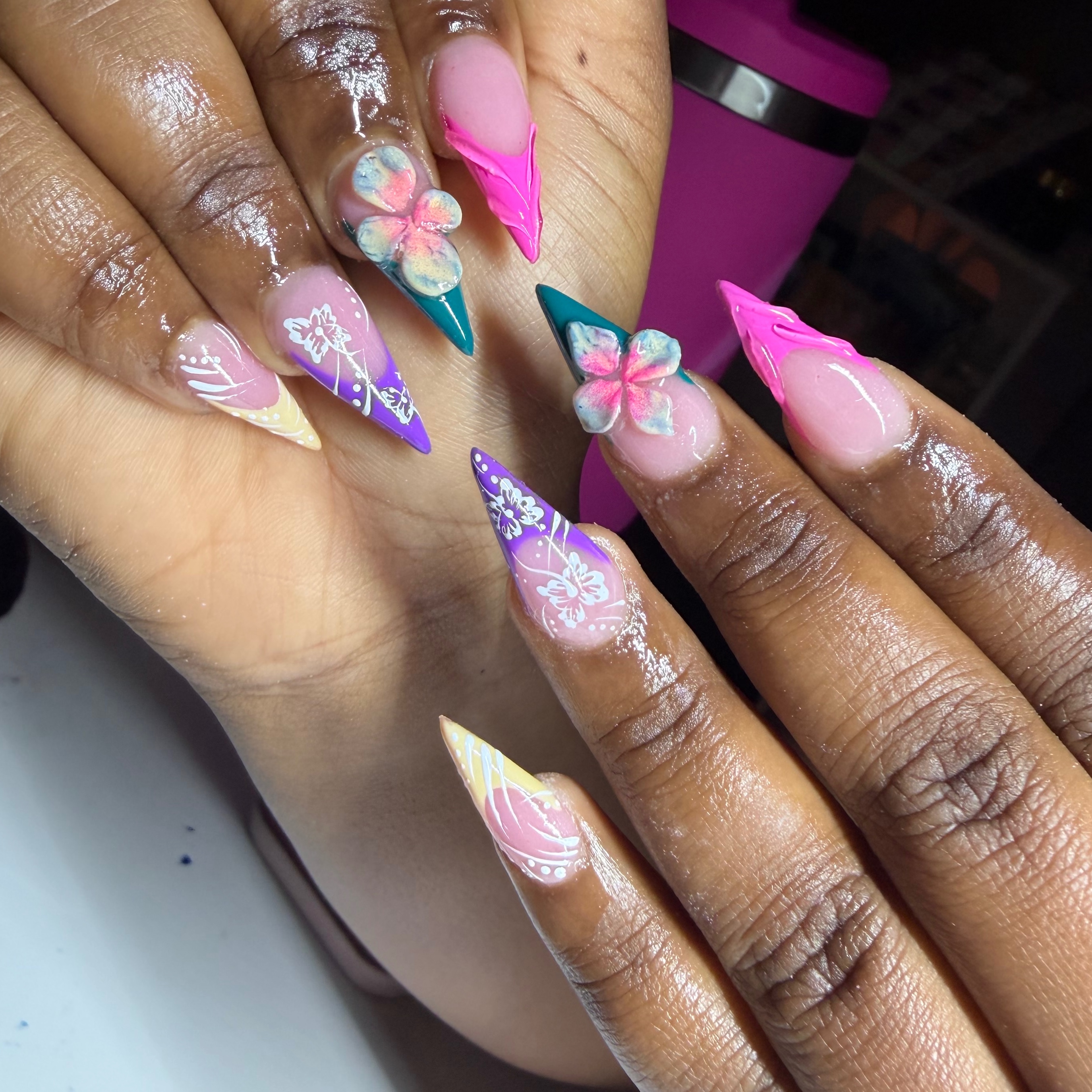 Medium Freestyle at Graynailsllc in Alachua, FL