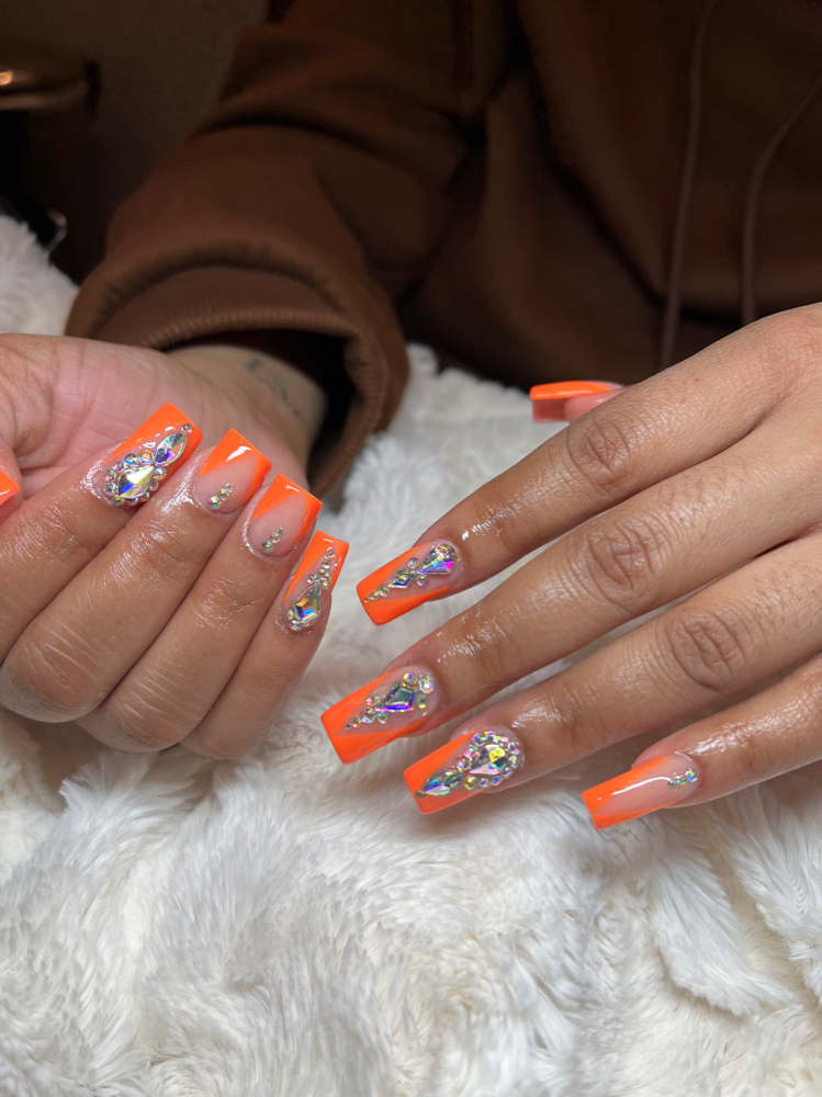Full Set With Nail Art
