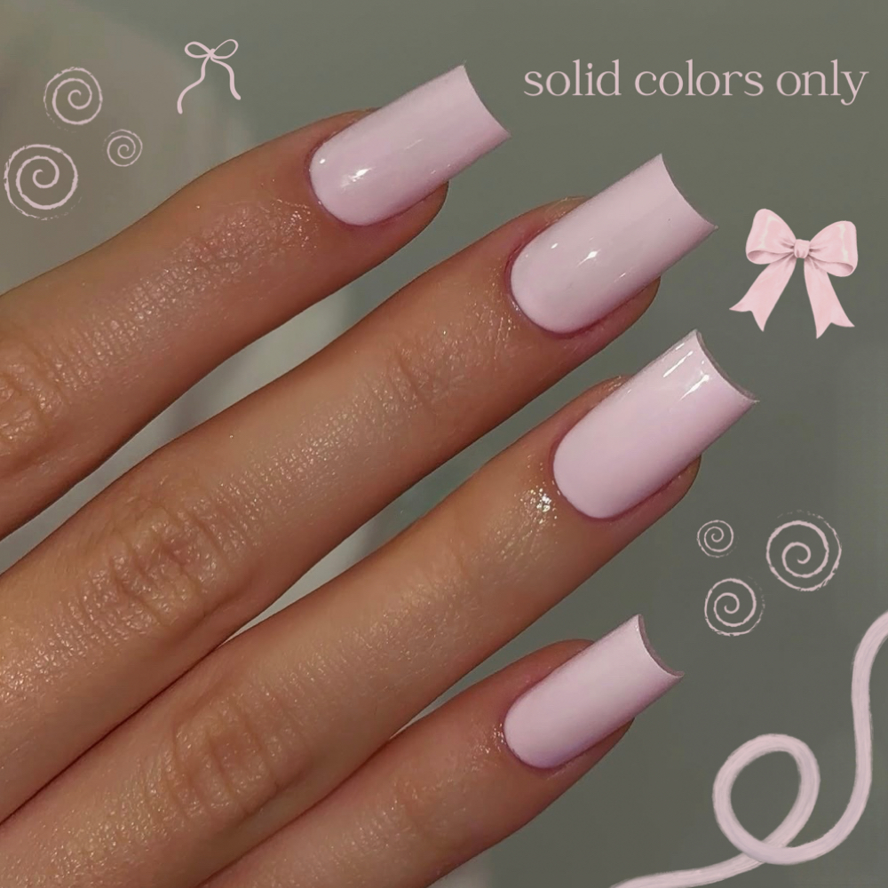 solid color | gel-x full set 🎀 at @apresbysteph in Miami, FL