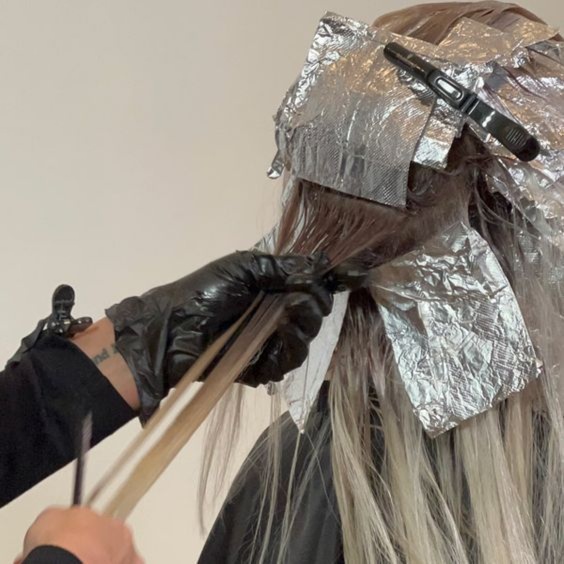 Color Transformation package at Clover House Salon in Canton, OH