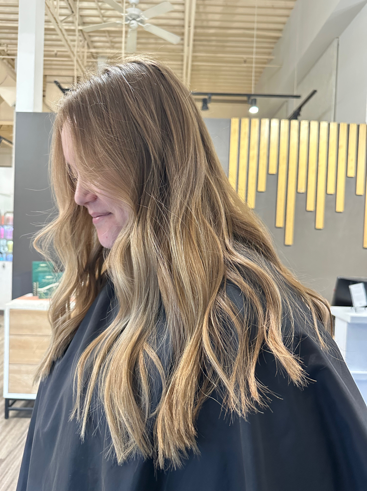 Balayage, Haircut & Toner