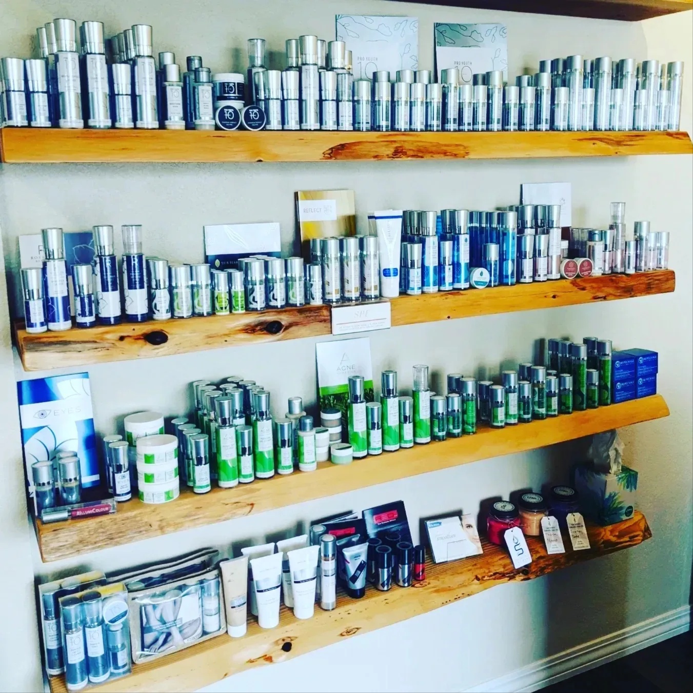Product Pick up at Skin Meets Soul in Newberg, OR