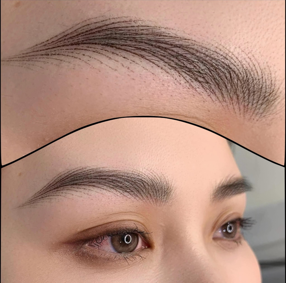 Hairstrokes Brow Tattoo