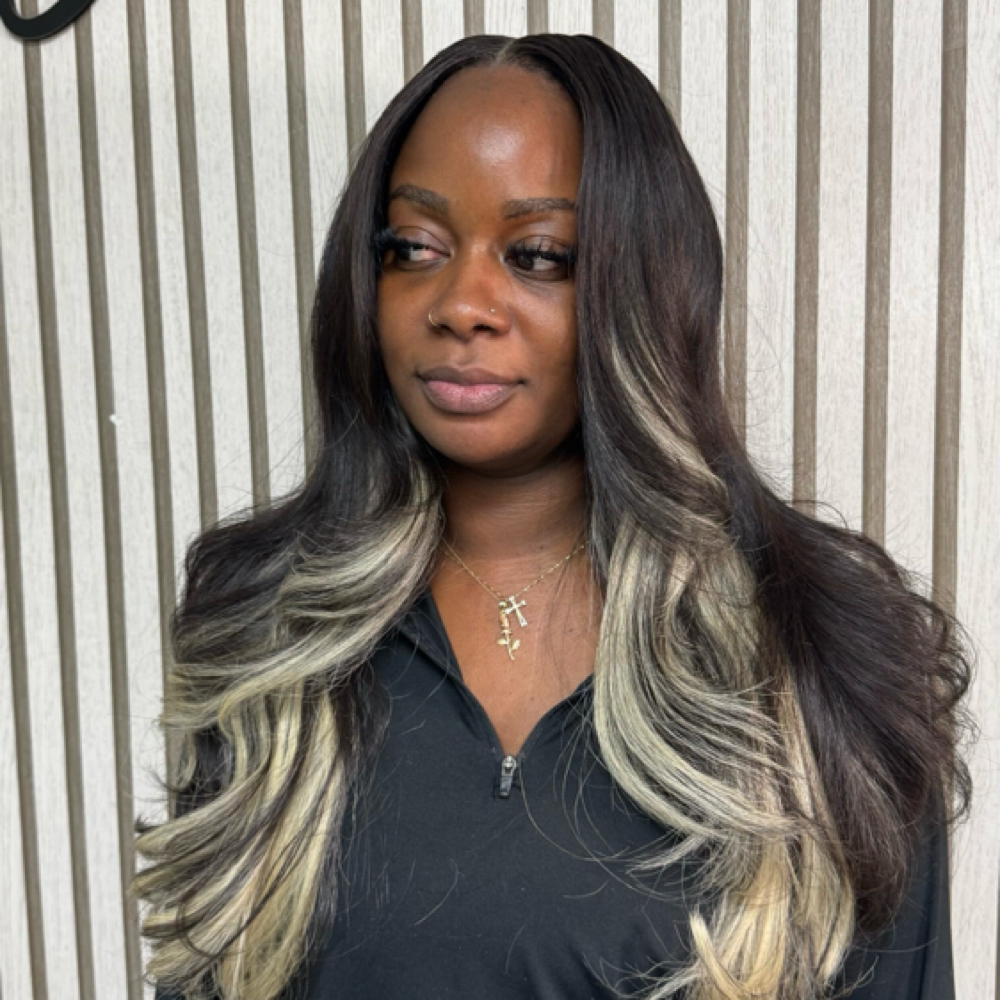 18” Hair + Sew In Package at Jaelah J Hair Studio in Richardson, TX