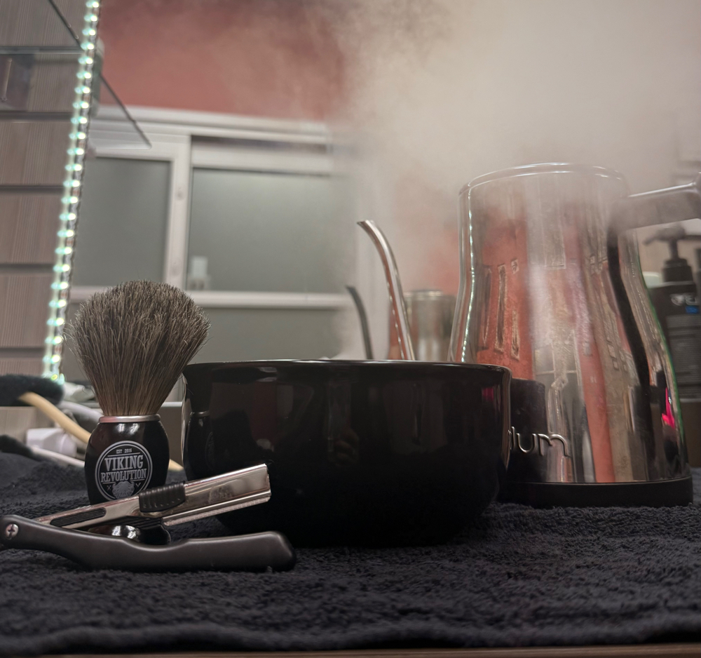 High Man Beard Trim (Partial Shave)