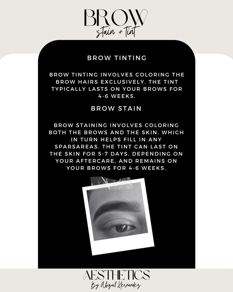 Brow Tint