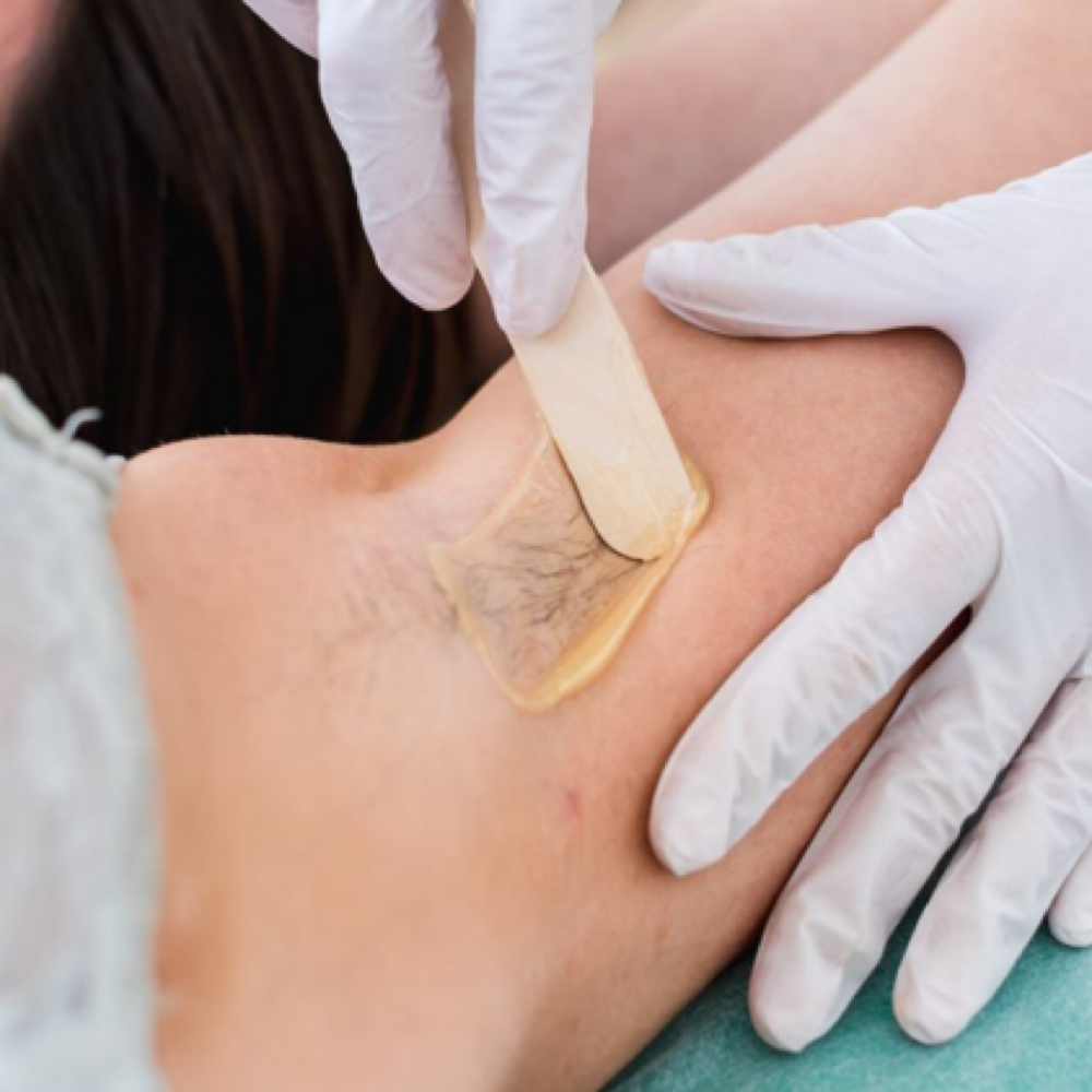 Under arm wax at G’s Esthetics in Roseville, CA