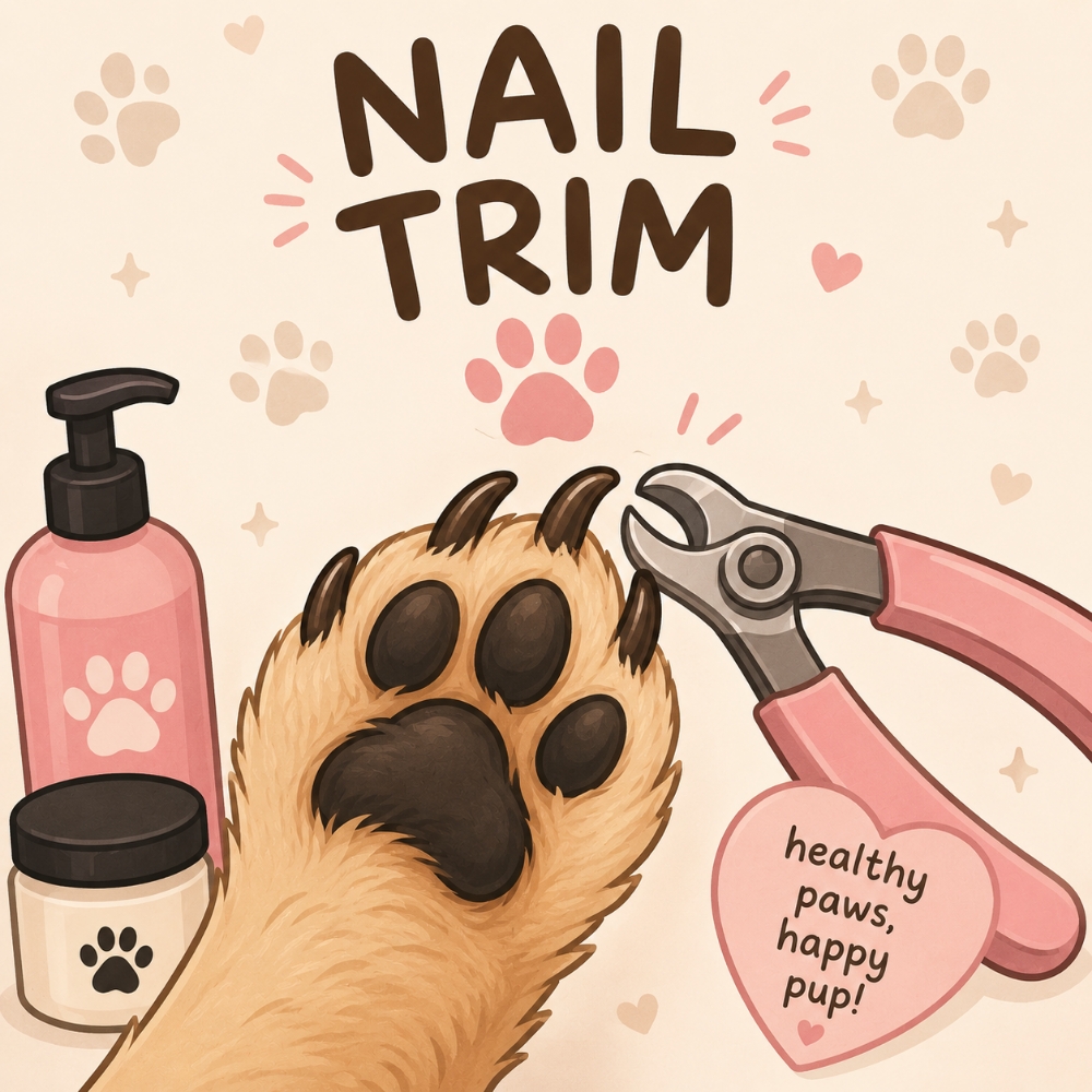 Standalone Nail Trim at Obie's Dog Grooming in Monahans, TX