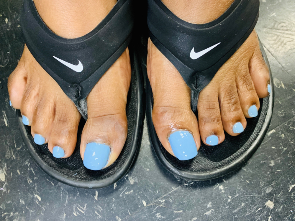Natural Nails Gel Polish - Toes at Tytiee B. Nailz in Cedar Hill, TX