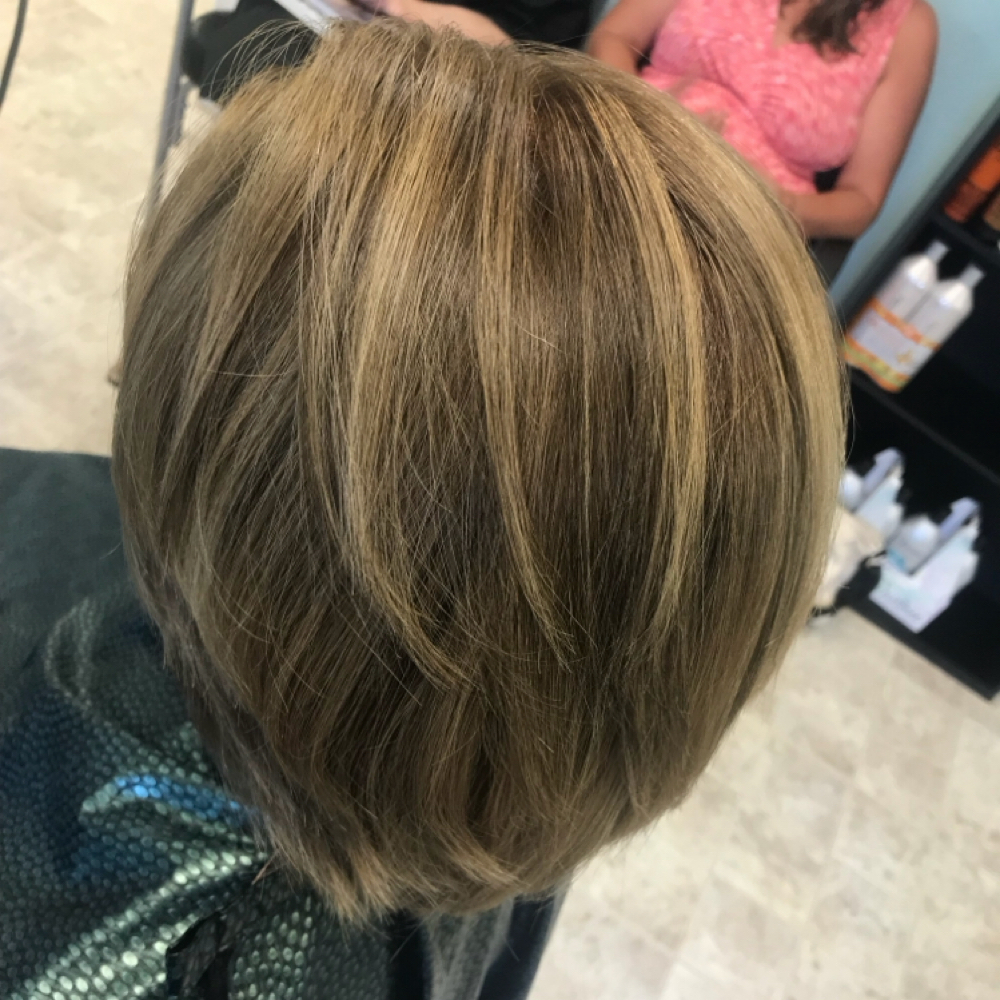 Styled Haircut at Sarah Barbosa in Waterville, ME