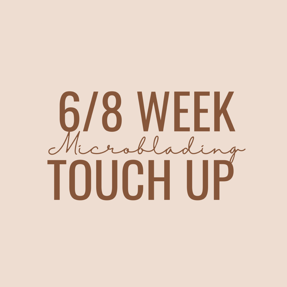 Microblading 6/8 Week Touch Up