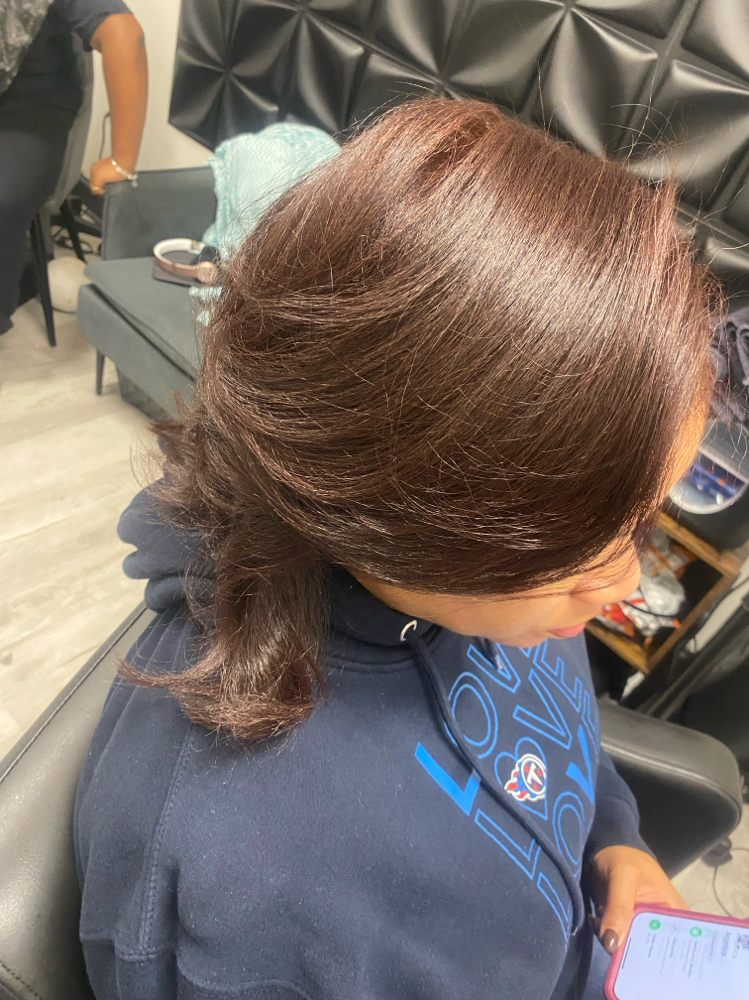 Silk Press, Color & Cut