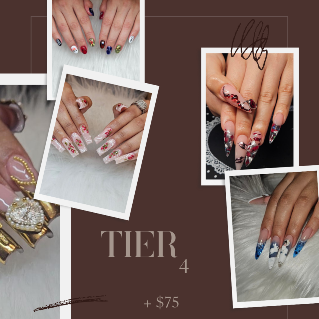 Tier 4 Artwork Add-On at Kayla's Vanity in Yuma, AZ