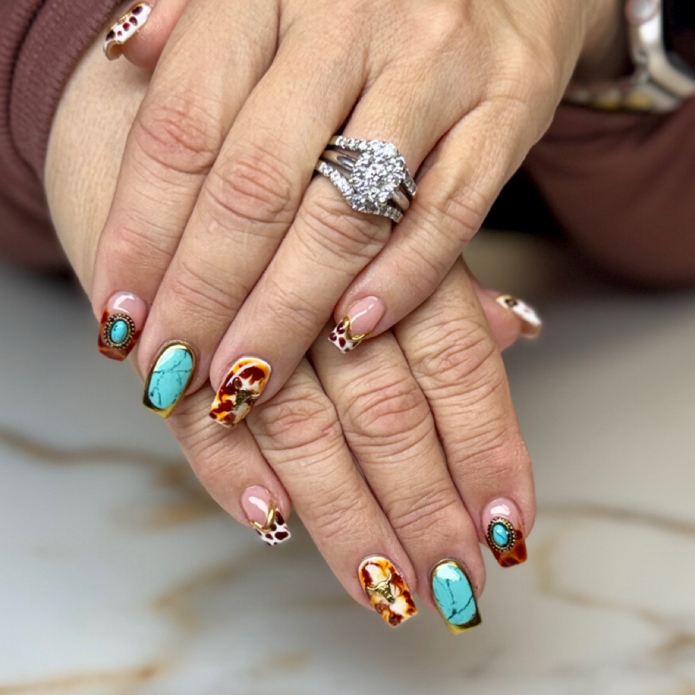 Structured Gel Manicure at LEXPLICITLY NAILED in Wilmington, OH