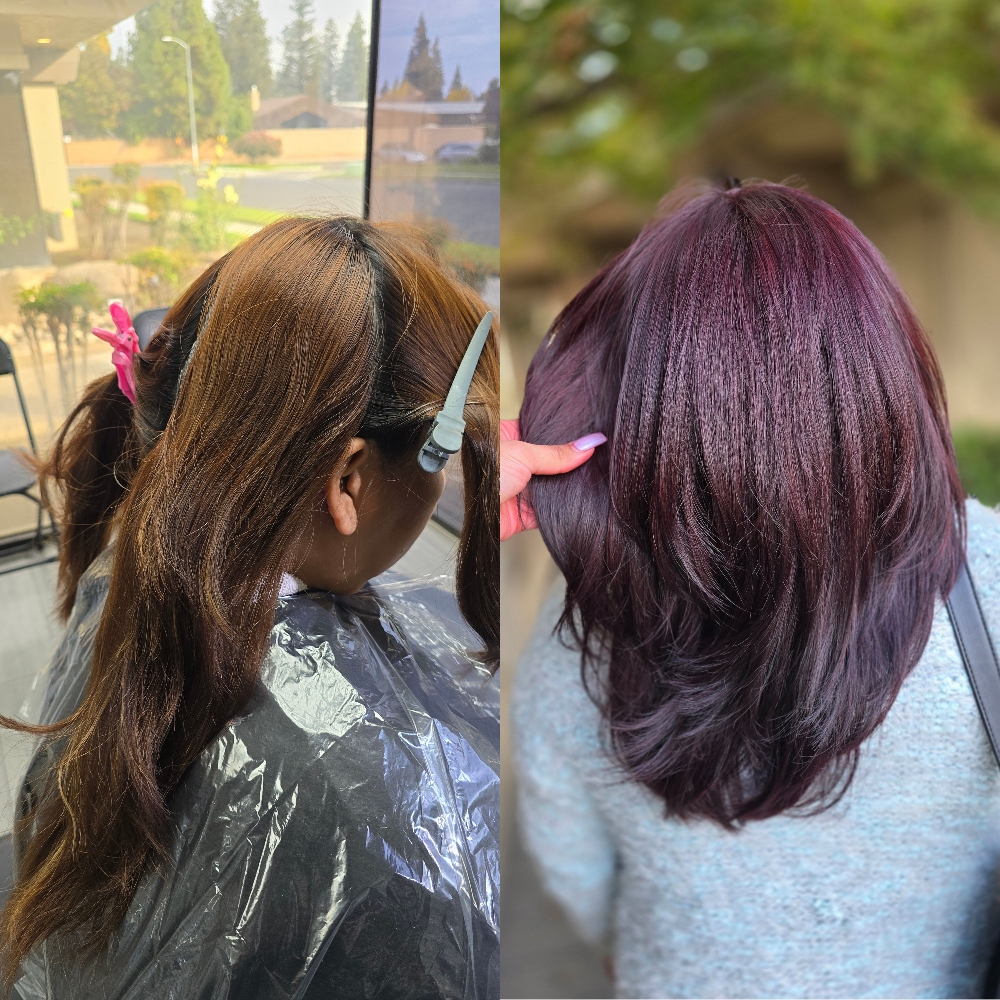 Solid Color (Roots To Ends)