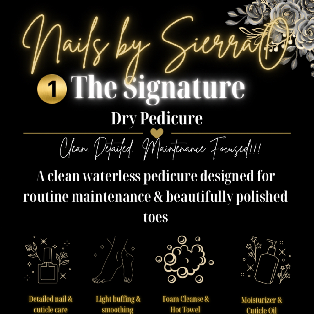 The Signature Dry Pedicure at Nails by SierraO in Tempe, AZ