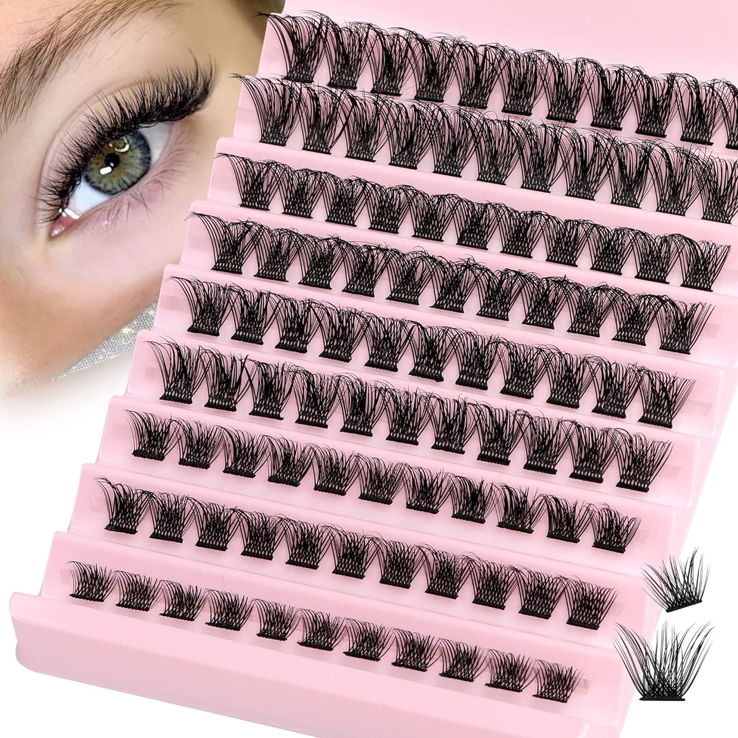 EYELASH CLUSTERS