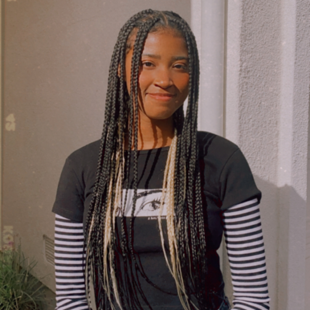 Medium Knotless Braids at So Glamorous Beauty in Van Nuys, CA
