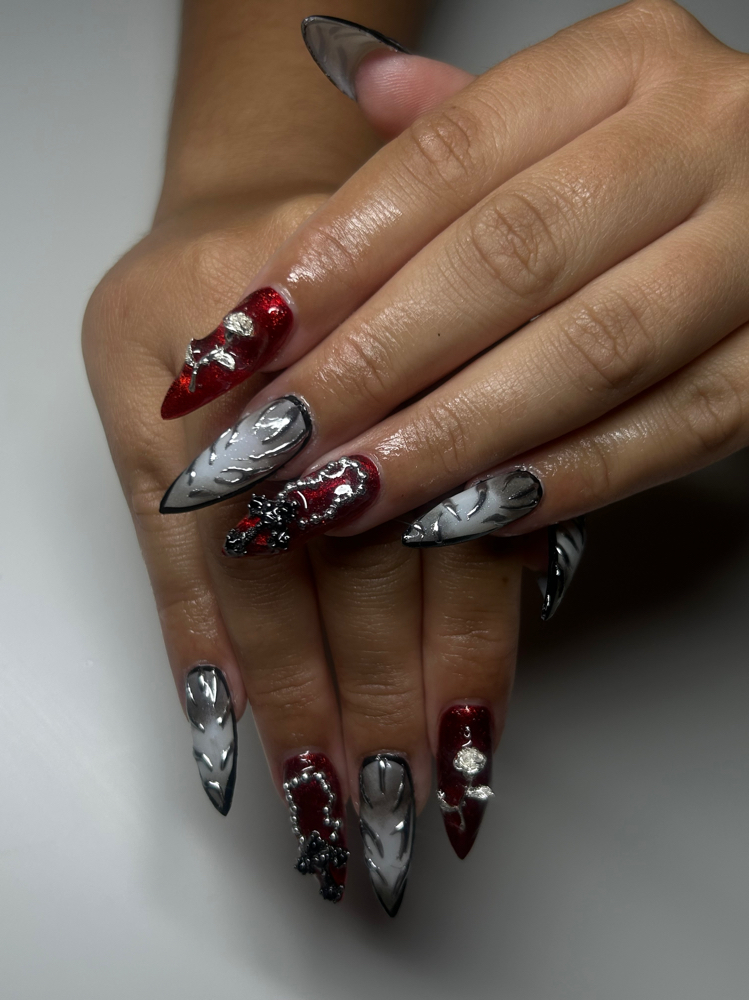 Long Gel-X at Nails by Meesheolada in Garden Grove, CA