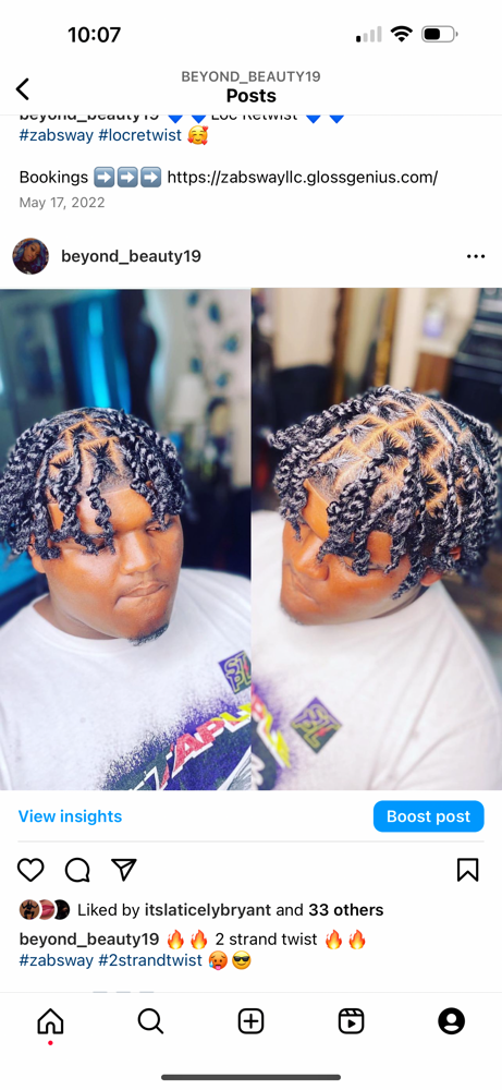 Two Strand Twist