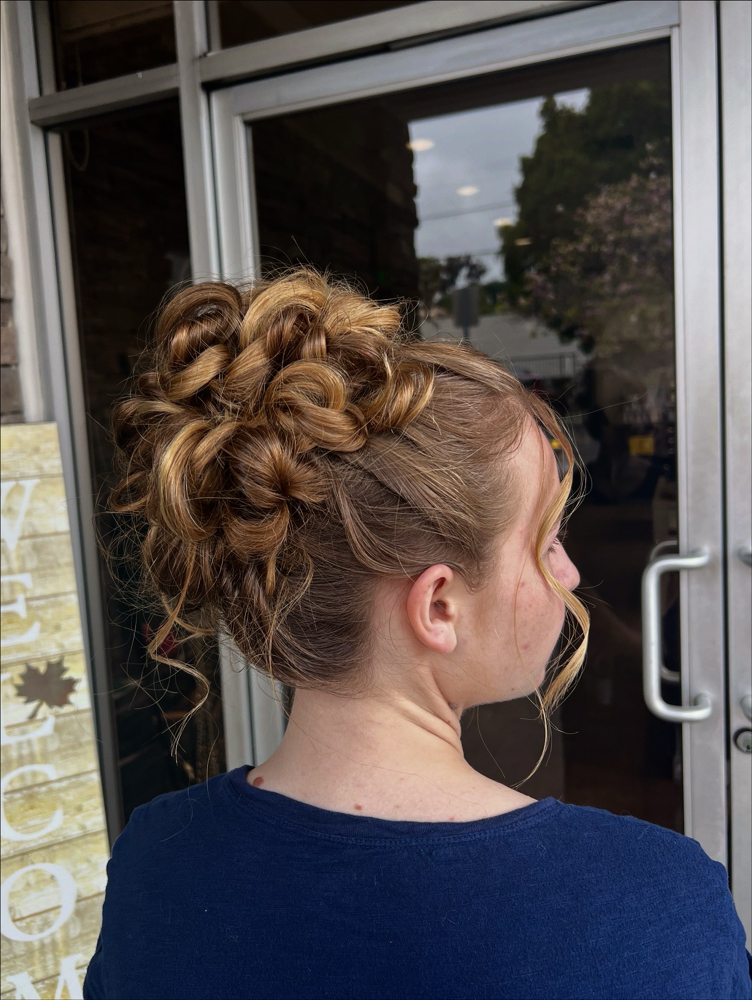 Up Do Style at Styled By Swayzie in La Mesa, CA