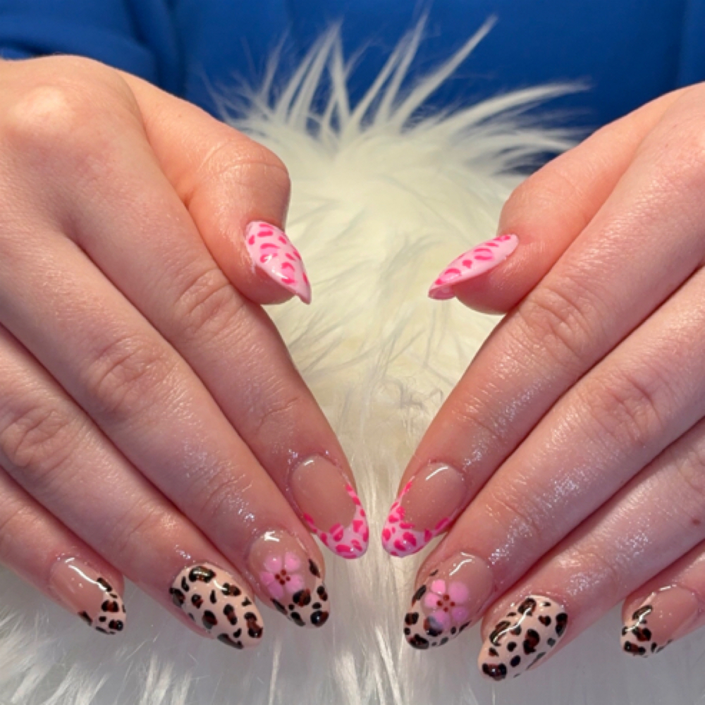 Gel X/Tier 2 Art at Hallie Renee Nail Salon in Griffith, IN