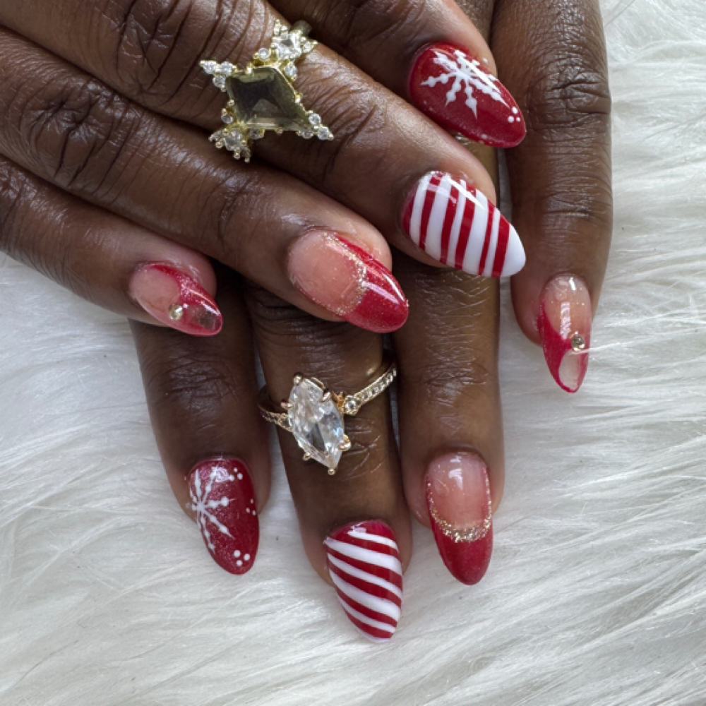 Gel-X Full Set Nails at Nadia’s Touch Beauty Lounge in Alexandria, VA