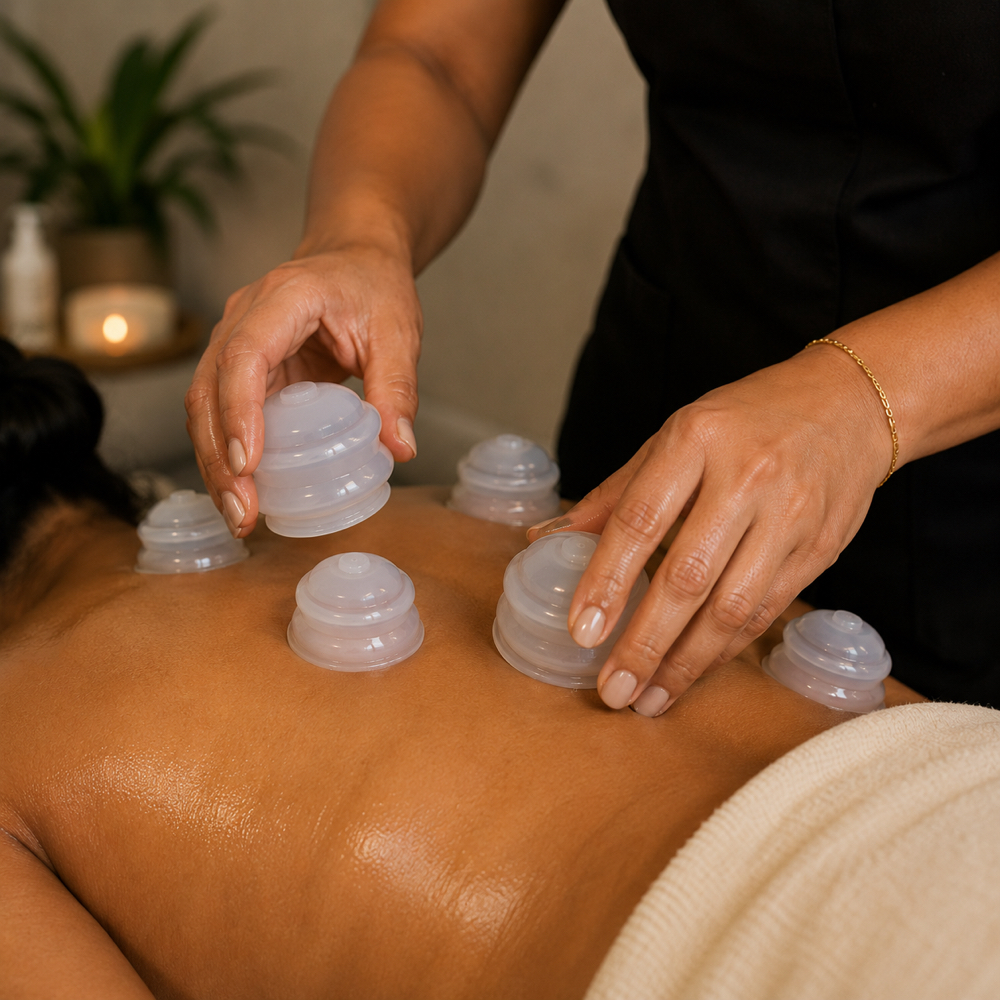 Cupping Therapy 🔘 at Therapeutic Trips in Plantation, FL