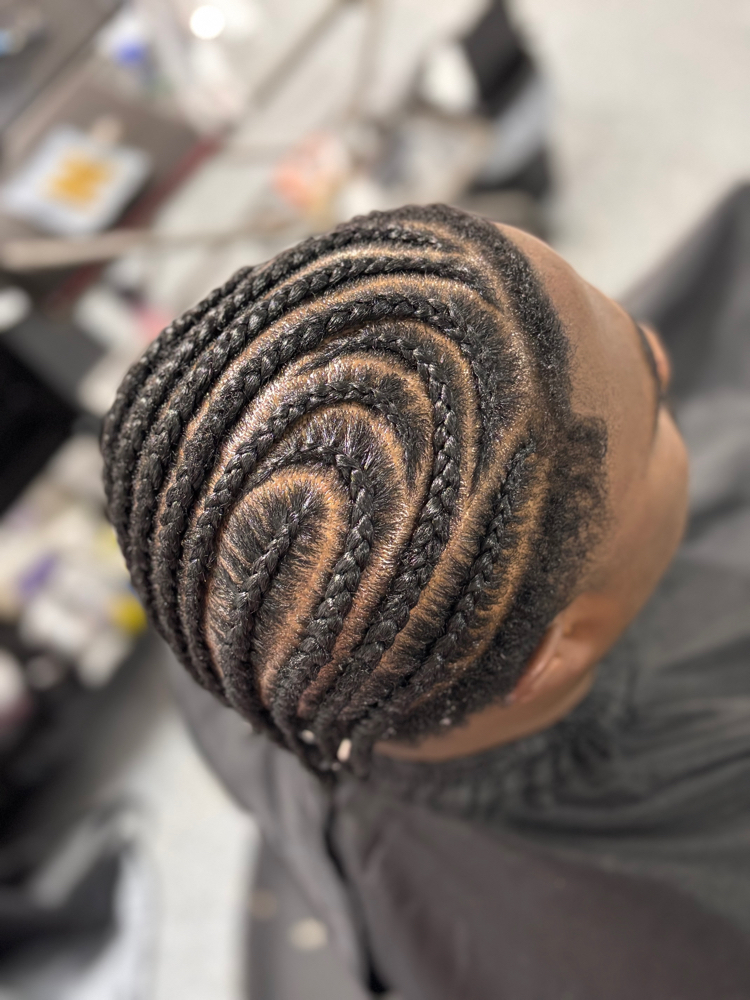 Cornrows/plaits NO ADDED HAIR