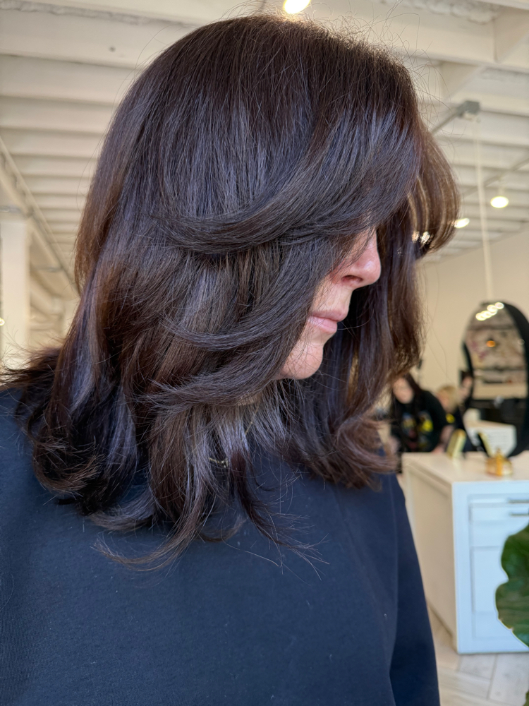 Haircut at Painted Rose Salon in Houston, TX
