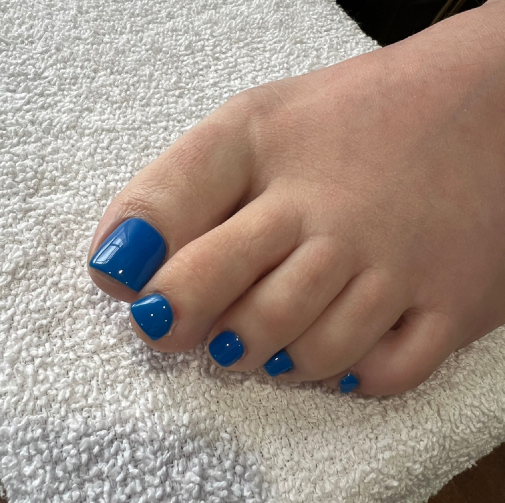 Pedicure at Katie Young in Canfield, OH