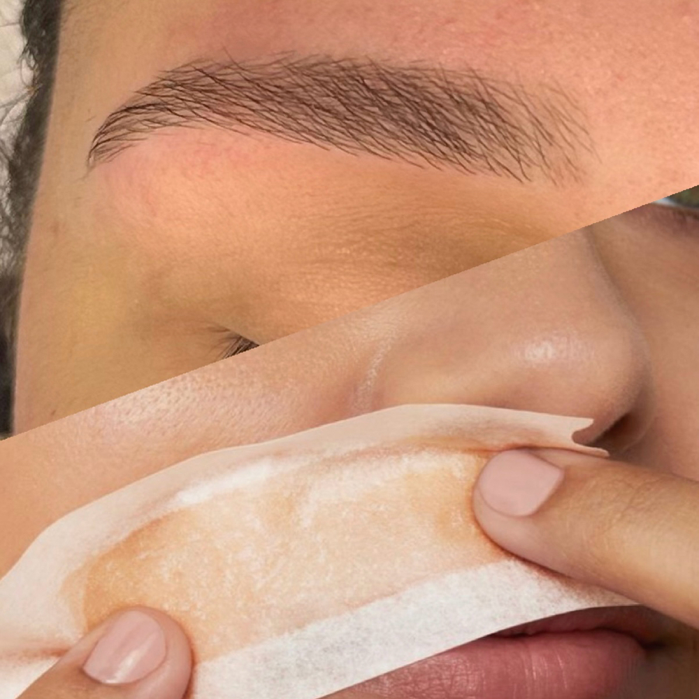 brow & lip combo wax