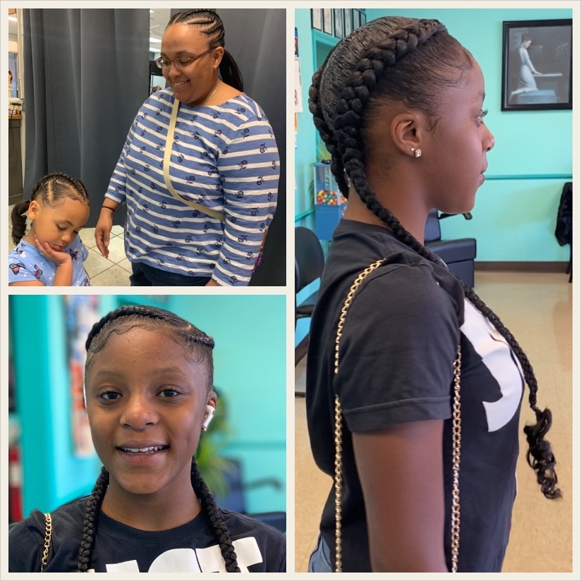 Two French Braids