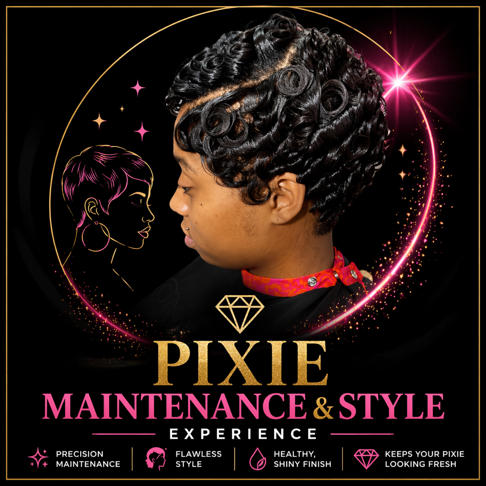 💎 Pixie Maintenance & Style at Boss Savage Beauty in Flint, MI
