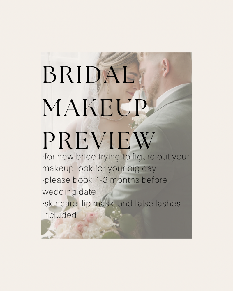 Bridal Makeup Preview