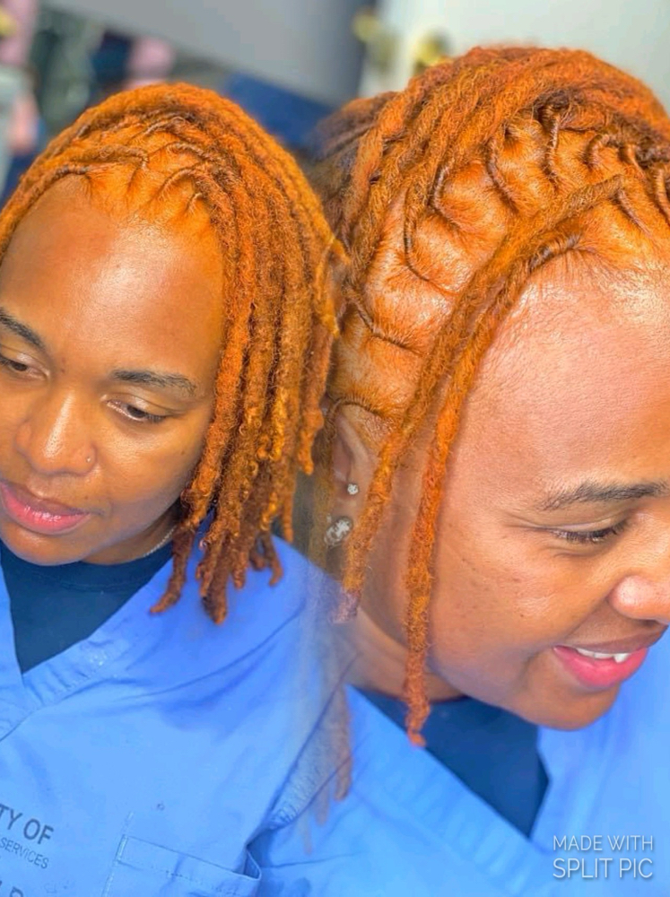 Loc Retwist & Shampoo🖤